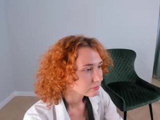 sunnivacantrell redhead cam babe enjoys great live sex for more experience