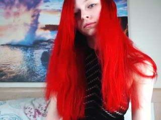 hot_wet_lilly naked redhead cam girl loves swallowing cum on XXX cam