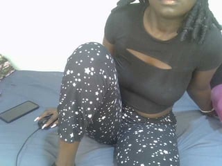 ebonycherry nude cam bitch enjoys hard live sex on camera