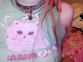 tinatil brunette teen cam babe plays with her tight asshole