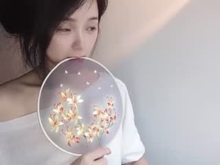 achuan000487 petite asian cam girl in dirty live sex show