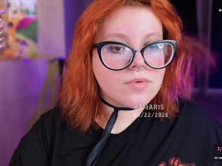 amar1s redhead cam babe lets huge dick deep inside her sweet pussy