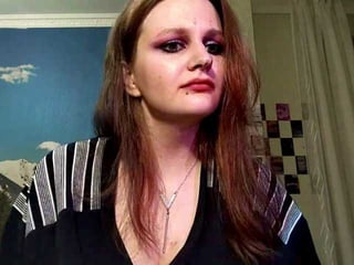 virgietaker brunette teen cam babe plays with her tight asshole