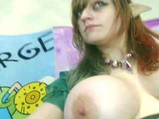 babyzelda cam girl with big tits gets her tight pussy stretched out hard